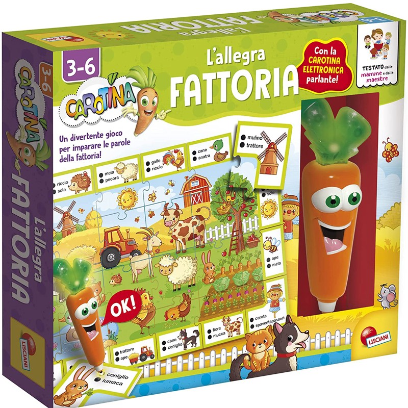 CAROTINA PENNA PARLANTE ALLEGRA FATTORIA LISCIANI 92642 (ITA)